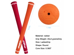 Golf Iron Grip - KINGRASP Velvet Solid Color Ladies 13 Golf Grip Set