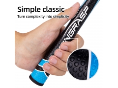 Golf Putter Grip - KINGRASP STP New Multi Compound Golf Grips(13 Grips + Free 13 Tapes) - High Traction Rubber Soft Polyurethane Golf Clubs