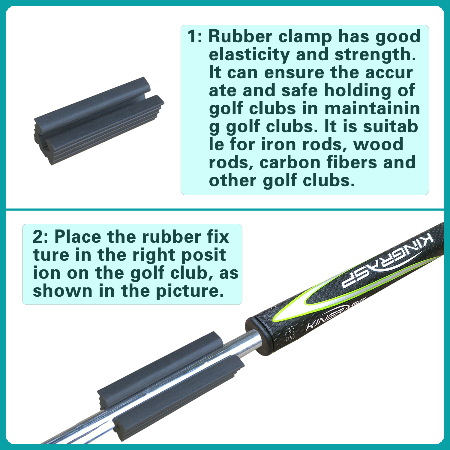 Lehui KINGRASP Golf Grip Kits for Regripping Golf Clubs - Professional Quality - Options Include Hook Blade, 13 Grip Tap