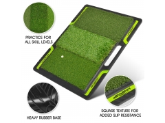 Golf Mat - Lehui Golf Hitting Mats - Artificial Turf Mat for Indoor/Outdoor Practice - Rough and Fairway for Driving, Chipping, and