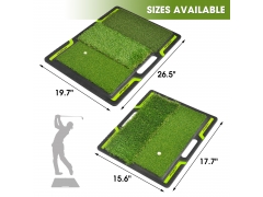 Golf Mat - Lehui Golf Hitting Mats - Artificial Turf Mat for Indoor/Outdoor Practice - Rough and Fairway for Driving, Chipping, and